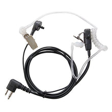 Load image into Gallery viewer, HQRP Set: 2PCS Hands Free 2-Pin HeadSets with Earpiece and Microphone for Motorola Radio Devices CLS Series: CLS1110 CLS1410 CLS1413 CLS1450 CLS1450C CLS1450CB VL50 Plus HQRP UV Meter
