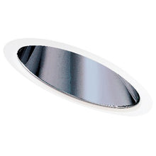 Load image into Gallery viewer, Halo Recessed 457SC 7-Inch Trim for Slope Ceiling with Clear Specular Reflector
