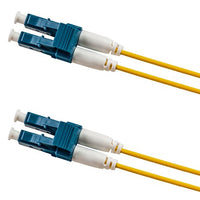 5M Singlemode Duplex Fiber Optic Cable (8.25/125) - LC to LC Mini Boot