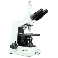 OMAX 40X-2000X Advanced Trinocular Compound Microscope with Plan Field Objectives and LED Light