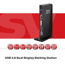 Load image into Gallery viewer, Club3D USB 3.0 Dual Display Docking Station DVI/HDMI (CSV-3242HD)
