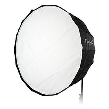 Load image into Gallery viewer, Fotodiox EZ-Pro Deep Parabolic Softbox 28in (70cm) - Quick Collapsible Softbox with Quantum Qflash Speedring for Quantum, Trio Flash and Compatible
