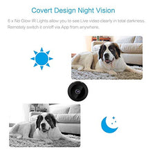 Load image into Gallery viewer, NAFA Hidden Mini Camera with WiFi [2019 Update] | Small Motion-Activated Wireless Spy Camera | Clear 150 Surveillance Recording with Night Vision | Magnetic Security, Home, Car &amp; Nanny Cam
