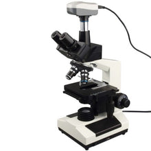 Load image into Gallery viewer, OMAX 40X-1600X Digital Lab Trinocular Biological Compound Microscope with 5.0MP USB Digital Camera
