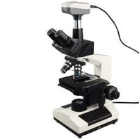 OMAX 40X-1600X Digital Lab Trinocular Biological Compound Microscope with 5.0MP USB Digital Camera