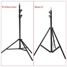 Load image into Gallery viewer, Neewer Pro 9 feet/260cm Aluminum Alloy Photo Studio Light Stands for Video,Portrait and Photography Lighting
