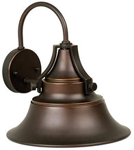 Load image into Gallery viewer, Craftmade Lighting Z4414-OBG Union - Outdoor Large One Light Wall Sconce, Oiled Bronze Gilded Finish
