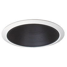 Load image into Gallery viewer, Jesco Lighting RLT-803-240-T-BK Accessory - 8&quot; Step Baffle Trim, Black Finish
