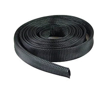 Load image into Gallery viewer, 10 FT 2&quot; 50mm Black Expandable Wire Cable Braided Sleeving Sheathing Loom Tubing US

