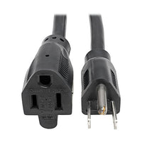 Tripp Lite Power Cord Extension Cable, Heavy Duty, 14AWG, 5-15P to 5-15R, 15A, 15' (P024-015)