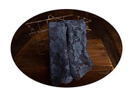 Stretch Lace Wrap, Newborn Baby Layer Photography Prop (Navy)