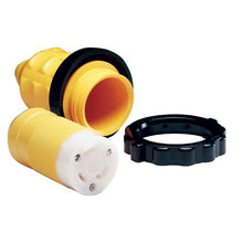 Load image into Gallery viewer, Marinco 305CRCN.VPK 30A Female Connector w/Cover &amp; Rings Marine , Boating Equipment
