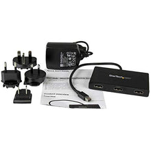 Load image into Gallery viewer, StarTech.com 3 Port Mini DisplayPort MST Hub - 4K 30Hz - Mini DP to HDMI Video Splitter for Multiple Monitors - mDP to HDMI (MSTMDP123HD)
