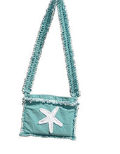 Load image into Gallery viewer, Tablet Case for Tablet - Starfish, Carribean Blue Base, White Applique (TC-T-SF-W-CB-04)
