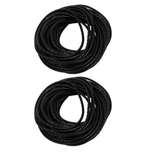 Load image into Gallery viewer, Aexit 2pcs 10M Electrical equipment Long 3mm Dia Flexible Cable Wire Wrap Spiral Tube Cord Management Black
