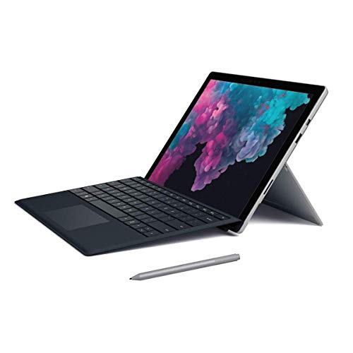 Microsoft Surface Pro 6 (Intel Core i5, 8GB RAM, 128GB) Bundle with Black Type Cover and Surface Pro Pen