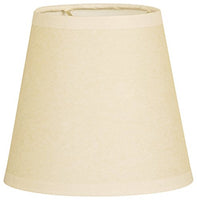 Royal Designs CS-951-6EG/P Parchment Empire Chandelier Lamp Shade, Eggshell