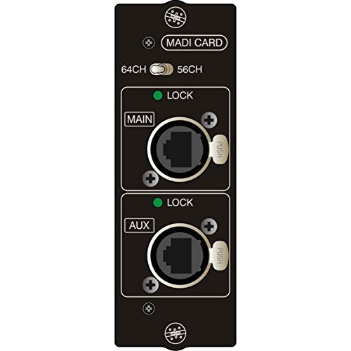 Soundcraft A520.005000SP DSP-5 External Cat Madi Option Card Spare Module for MH2 Series Mixers (Si Dual Port