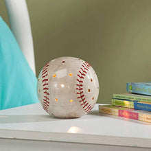 Load image into Gallery viewer, DEI Baseball Sports Plug in Tabletop Night Light,White
