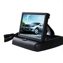 Load image into Gallery viewer, Eaglerich 4.3&quot; Foldable TFT Color LCD Car Reverse Rearview 16:9 4.3 inch car Security Monitor for Camera DVD VCR 12V
