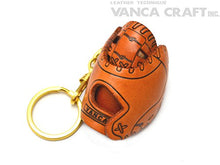 Load image into Gallery viewer, First Mitt/Lefty Sports 3 D Leather Keychain(L) Vanca Craft Collectible Keyring Charm Pendant Made In
