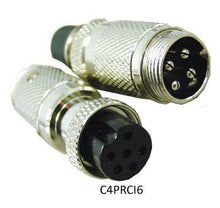 Load image into Gallery viewer, Twinpoint C4PRCI6 ADAPTS 6 PIN RCI RADIO TO 4 PIN MIC
