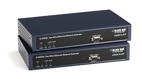 Black Box LR0201A-KIT G.SHDSL Two-Wire ETHERNET Network Extend