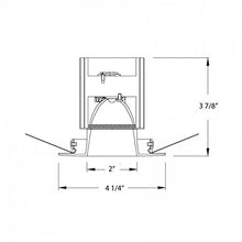 Load image into Gallery viewer, WAC Lighting HR2LEDT109PS840WT Tesla PRO 2&quot; LED Round Open Reflector Trim with Light Engine 4000K Spot Beam, 15, White
