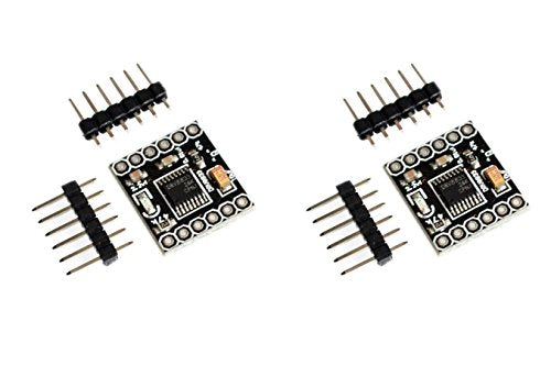 NOYITO DRV8833 1.5A 2-Channel DC Motor Drive Board Ultra Small Volume Motor Drive Module Input Voltage 3 to 10V (Pack of 2)