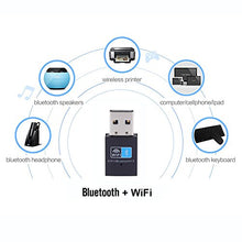 Load image into Gallery viewer, 2018 New 150Mbps Mini USB Wireless N WiFi BT 4.0 WLAN Network Adapter IEEE 802.11n/g/b for Windows 7/8/8.1/10/Linux/Mac
