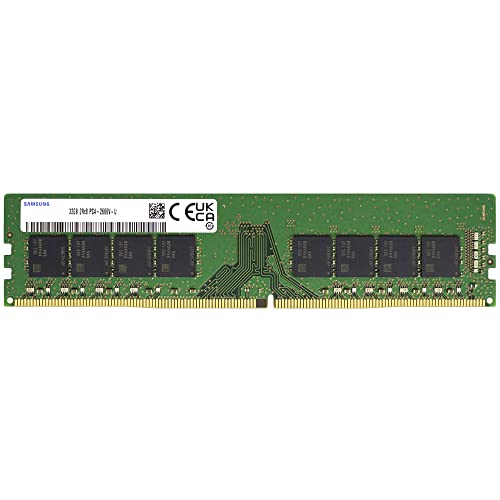 SAMSUNG 32GB DDR4 2666MHz 288 PIN PC4-21300 UDIMM 1.2V CL 19 Desktop Ram Memory Module M378A4G43MB1-CTD