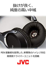 Load image into Gallery viewer, JVCkenwood JVC Hi-Res corresponding Headphones (Black  Silver) Hi-Res corresponding Band Portable Headphone Signa 02 HA-SS02
