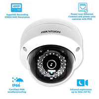 Hikvision 4MP WDR PoE Network Dome Camera - DS-2CD2142FWD-I 4mm