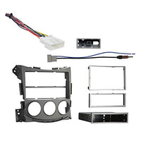 Compatible with Nissan 370Z 2009 2018 Non NAV Single Double DIN Stereo Harness Radio Dash Kit