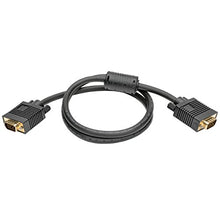 Load image into Gallery viewer, Tripp Lite P502-003 3ft VGA Monitor Cable High Resolution with RGB Coax HD15 M/M 3&#39; (P502-003)
