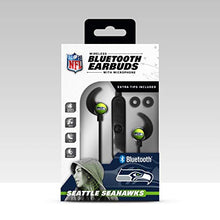 Load image into Gallery viewer, NFL SUCKERZ Wireless Bluetooth Earbuds, Seattle Seahawks
