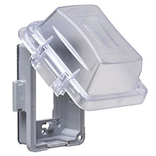 Load image into Gallery viewer, TayMac MM420C Single Gang Non-Metallic Weatherproof In-Use Cover, Clear
