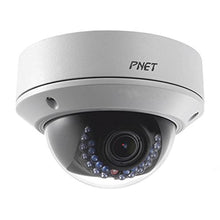 Load image into Gallery viewer, Pnet 4 Megapixel IP Security Camera PN-D403VF 2.8-12mm Vandal Proof Dome IR Camera RTSP ONVIF SD card slot and Audio terminals OEM DS-2CD2742FWD-I
