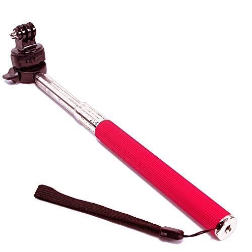 DLC Extension Pole for GoPro and Compact Cameras (Cranberry)
