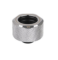 Thermaltake Pacific Chrome 4 Build-In O-Rings C-ProG1/4 PETG 16mm OD Compression Fitting CL-W213-CU00SL-A