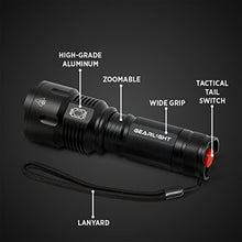 Load image into Gallery viewer, GearLight High-Powered LED Flashlight S1200 - Mid Size, Zoomable, Water Resistant, Handheld Light with 5 Modes - Best High Lumen Camping, Outdoor, Emergency Flashlights
