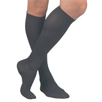Activa 20-30 mmHg Men's Firm Support Dress Socks, Black, Large