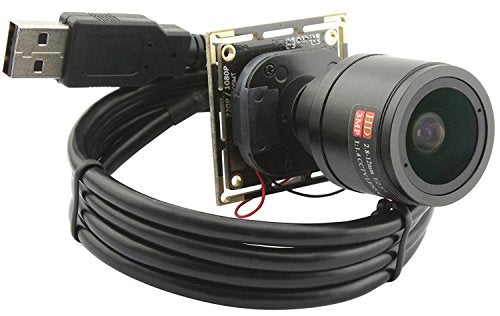 SVPRO Zoom Focus USB Camera Module 2.8-12mm Varifocal Lens 2 Megapixel HD 1080P Mini USB Camera Board CMOS OV2710 Sensor USB with Camera for Android Linux Windows Mac OS