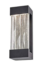 Load image into Gallery viewer, Artcraft Lighting AC9160BK Contemporary Modern LED Outdoor Wall Mount from Watercrest Collection in Black Finish, 4.50 inches, 12.00x4.50x3.75
