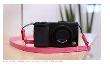 Load image into Gallery viewer, Ciesta CSS-T10-A07 Leather Camera Strap Arco Two-Way (Hot Pink) for Toy Camera DSLR Mirrorless RF Camera Leica
