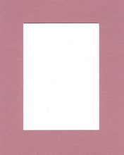 Load image into Gallery viewer, 18x24 Mauve Picture Mat with White Core Bevel Cut for 13x19 Pictures
