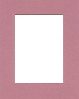 18x24 Mauve Picture Mat with White Core Bevel Cut for 13x19 Pictures