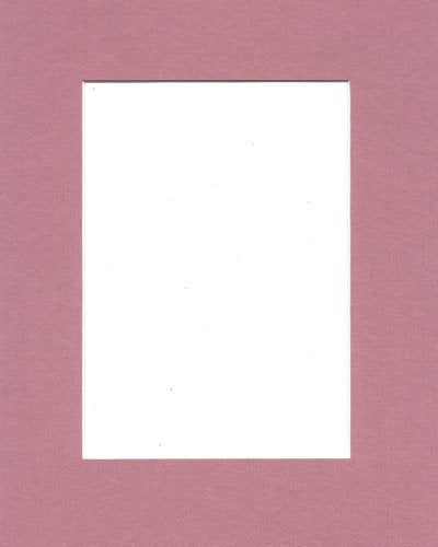 18x24 Mauve Picture Mat with White Core Bevel Cut for 13x19 Pictures