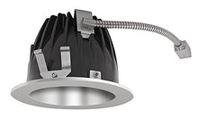 Load image into Gallery viewer, RAB Lighting NDLED4R-80YN-S-S LED Trim Module 4 Round 35K LED 80-Degree Ring, Specular Silver Cone
