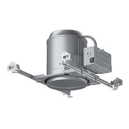 HALO E5ICAT E26 Series Recessed Lighting New Construction Insulation Contact Rated Air-Tite Housing, 6